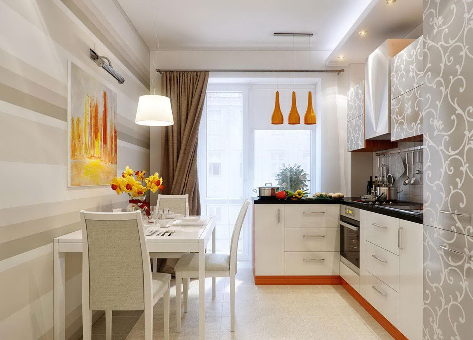 Дизайн Интерьера Кухня С Балконной