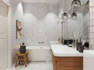 Выбираем плитку для маленькой ванной комнаты. Оптимальное сочетание стиля и дизайна, ТОП-10 решений + 150 ФОТО