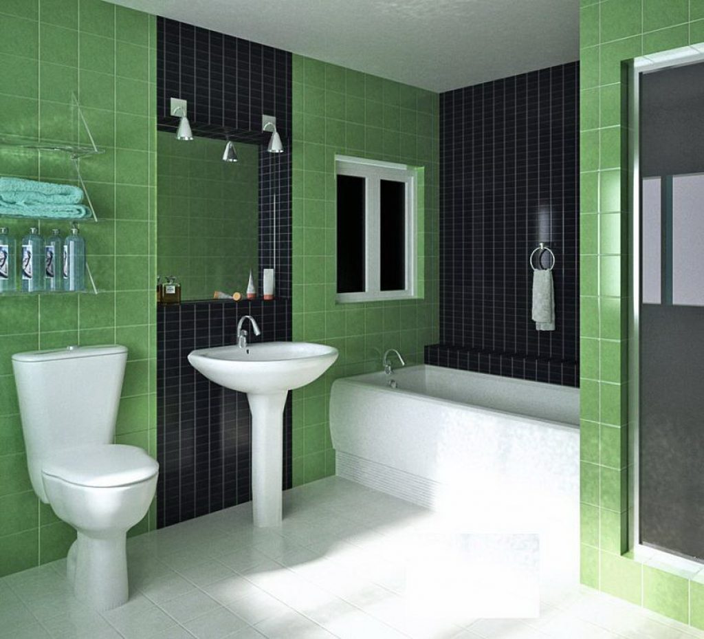 цвет и дизайн ванной комнаты