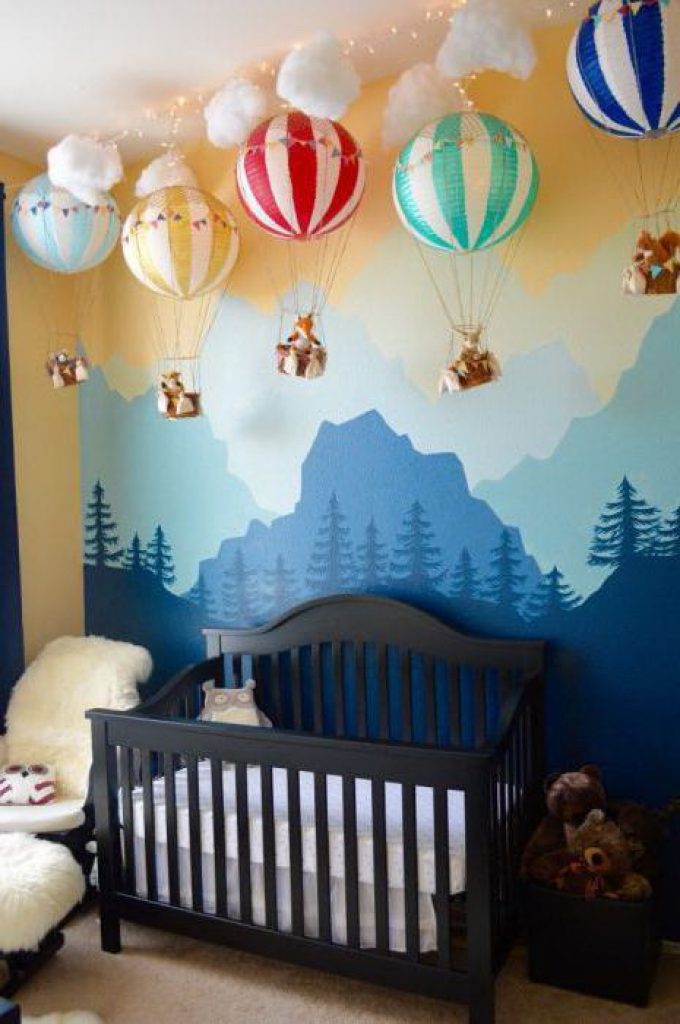 Украсить комнату к рождению ребенка своими руками