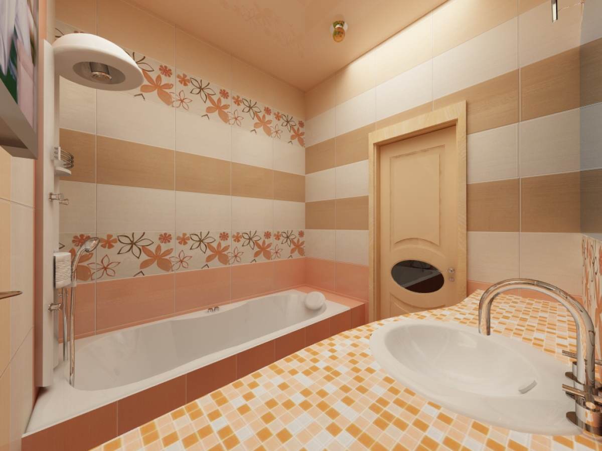 Какую плитку выбрать для маленькой ванной комнаты: советы и 60 фото в 2023 году