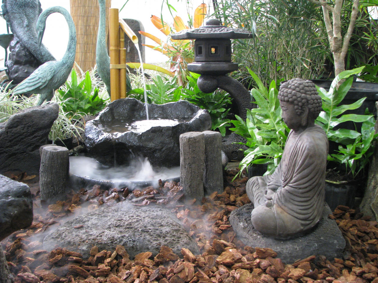 садовые фонтаны японские традиции строительство и ремонт