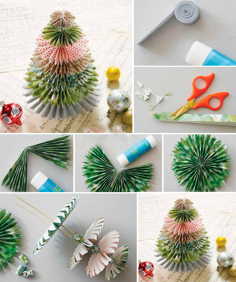 Как сделать новогоднюю елку своими руками: 10 оригинальных идей | ДОМ | Дзен