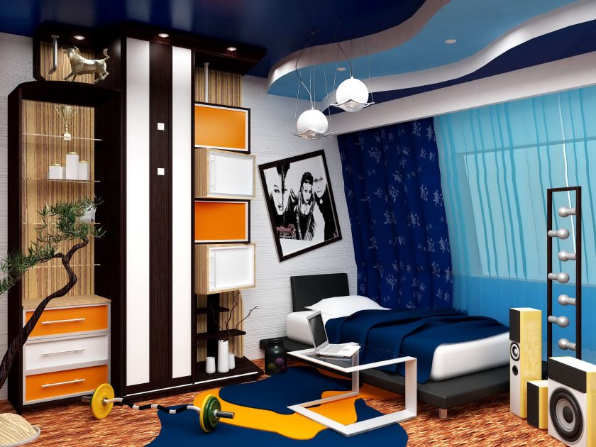 Комнаты для подростков мальчиков и девочек в современном стиле. ТОП-8 идей дизайнов   175 ФОТО