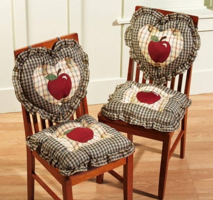 Подушки на стулья своими руками: общие рекомендации по пошиву