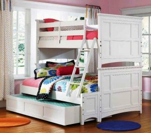 Дизайн детской спальни для двух и трех разнополых детей - 240+ (Фото) Идей зонирования интерьера