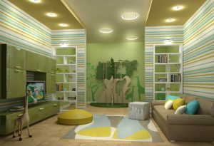 Дизайн детской комнаты с мягким диваном: Как и Куда лучше поставить?