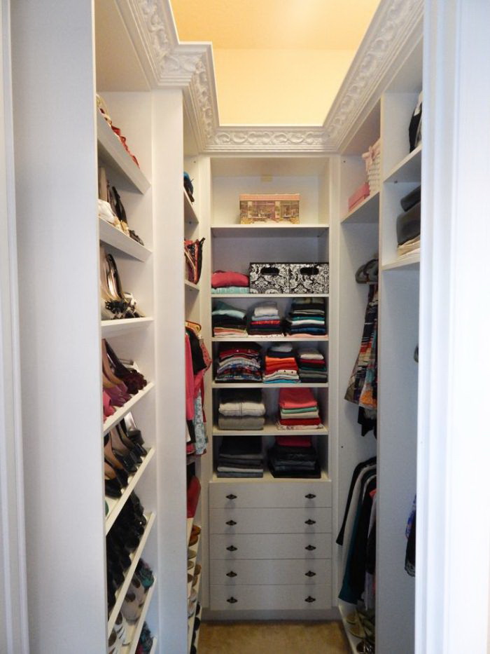 Как сделать гардеробную в спальне: простые советы с фото