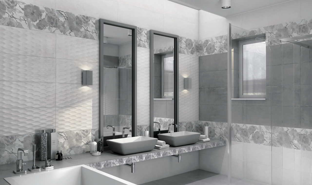 Ванные с плиткой Керама Марацци - Дизайн ванных