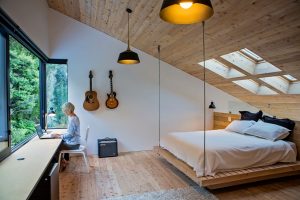 Дизайн дома с мансардой (170+ Фото) - Варианты отделки интерьера комнаты