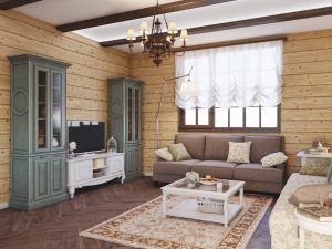 Интерьер гостиной в стиле Прованс – очарование Франции в вашем доме (170+ Фото)