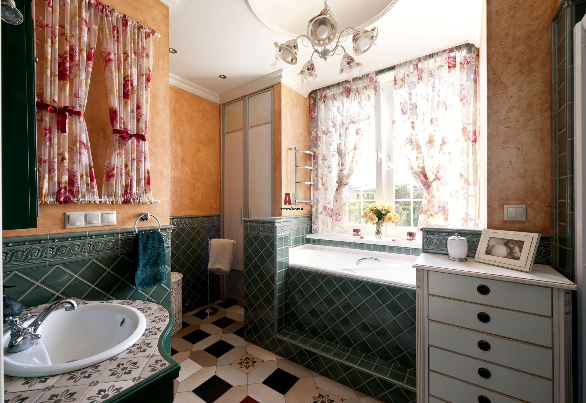 Ванная в стиле прованс: романтика и уют в вашем доме