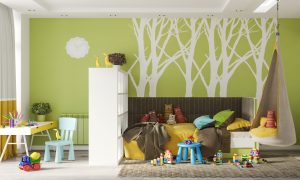 Зеленые обои: 200+ Фото Дизайна для вашего интерьера.  Какие обои подойдут для стен в спальне, кухне, гостиной?