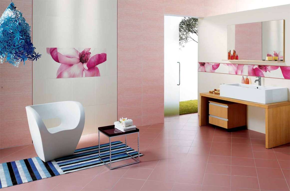 Плитка розовый цвет. Розовая плитка. Розовая плитка в интерьере. Ванная в розовом цвете. Розовая плитка на пол.
