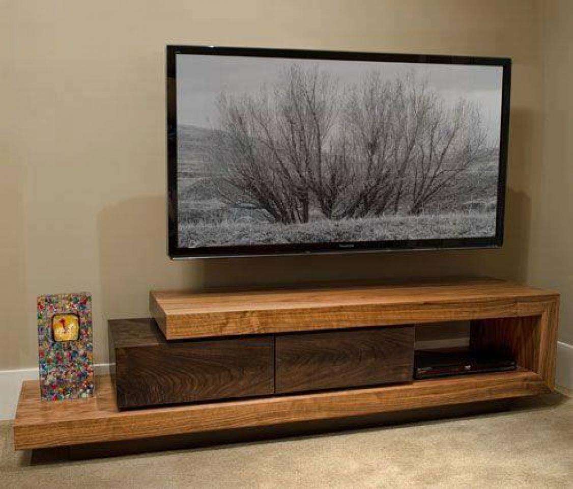 Подставка для телевизора из дерева
