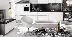 Черные кухни в интерьере - Новый тренд в кухонном мире (220+ Фото сочетаний в дизайне)