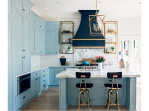 Дизайн кухни в голубых тонах: К какому стилю обратиться? 170+ Фото невероятных интерьерных сочетаний