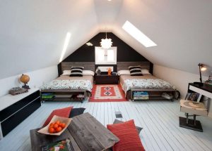 Дизайн Спальни на мансарде - Удивительные идеи: 200+ (Фото) Интерьеров в Современном стиле