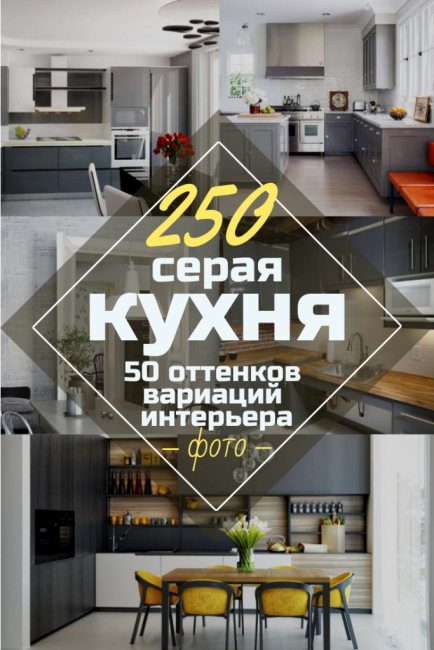 Серая кухня: 50 оттенков вариаций интерьера. 250+(Фото) сочетаний в дизайне