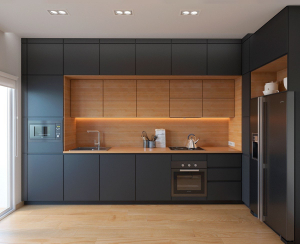 Интерьер кухни с нишей: Оформляем кухонное пространство правильно (в стене, под окном, в углу)