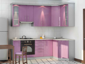 Фиолетовая кухня: Завораживающий дух или аура покоя? 170+(Фото) для безупречного дизайна интерьера