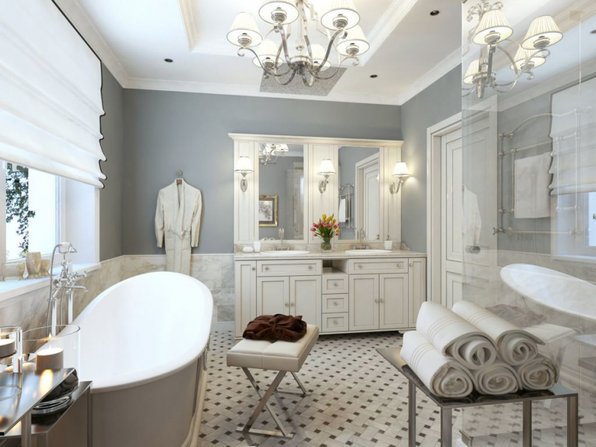 Ванная комната дизайн в скандинавском стиле