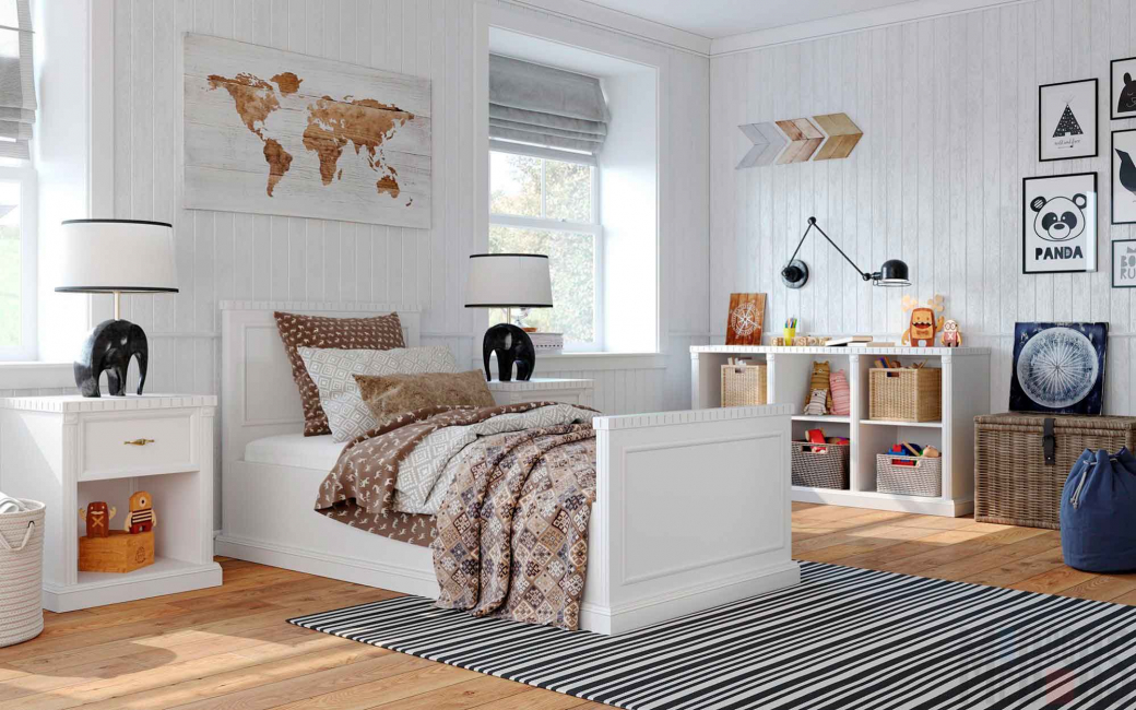 Детская в белых тонах: Как оформить комнату так, чтобы она не смотрелась скучно? Правила сочетания для стильных интерьеров (140+ Фото)