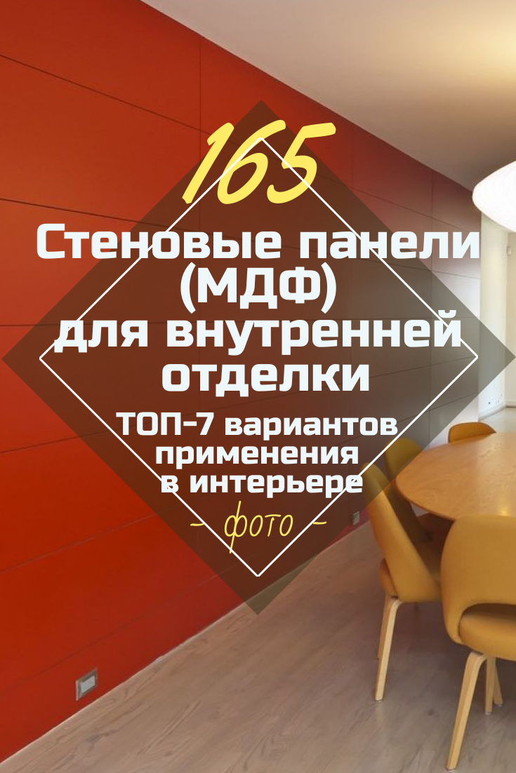 Стеновые МДФ Панели: ТОП-8 Видов + 165 ФОТО