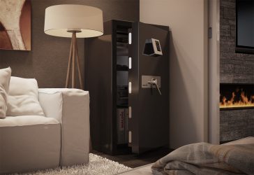 Сейфы в интерьере дома или квартиры (маленькие, несгораемые, встроенные). Как выбрать? На что обратить внимание?