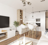 Квартира в скандинавском стиле: простота и лаконичность на 48 м2