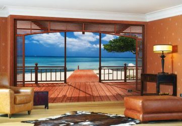 3Д фото обои на стену (+225 Фото): ТОП-5 видов для современных интерьеров + Советы по оформлению