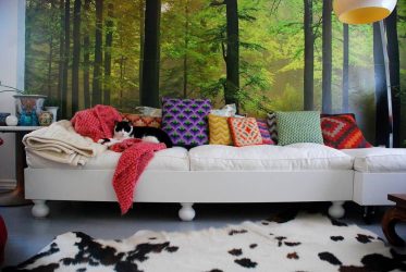 3Д фото обои на стену (+225 Фото): ТОП-5 видов для современных интерьеров + Советы по оформлению