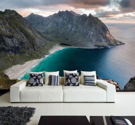 3Д фото обои на стену (+225 Фото): ТОП-5 видов для современных интерьеров + Советы по оформлению