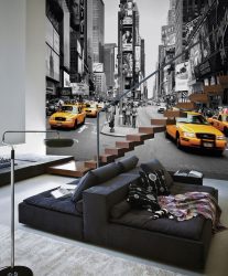 3Д фото обои на стену (+225 Фото): ТОП-5 видов для современных интерьеров + Советы по оформлению