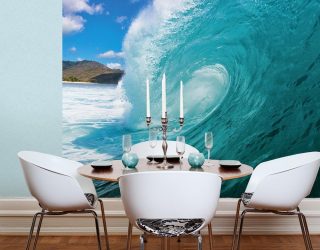 3Д фото обои на стену (+225 Фото): ТОП-5 видов для современных интерьеров + Советы по оформлению