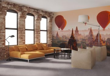 3Д фото обои на стену (+225 Фото): ТОП-5 видов для современных интерьеров + Советы по оформлению