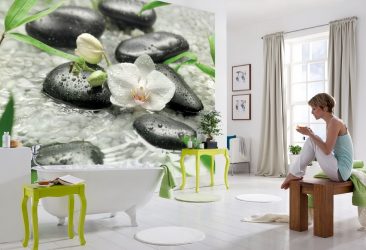 3Д фото обои на стену (+225 Фото): ТОП-5 видов для современных интерьеров + Советы по оформлению