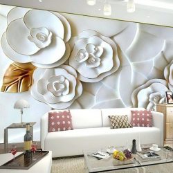 3Д фото обои на стену (+225 Фото): ТОП-5 видов для современных интерьеров + Советы по оформлению