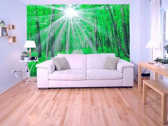 3Д фото обои на стену (+225 Фото): ТОП-5 видов для современных интерьеров + Советы по оформлению