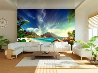 3Д фото обои на стену (+225 Фото): ТОП-5 видов для современных интерьеров + Советы по оформлению