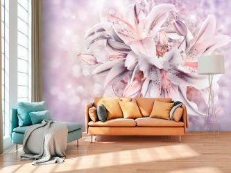 3Д фото обои на стену (+225 Фото): ТОП-5 видов для современных интерьеров + Советы по оформлению