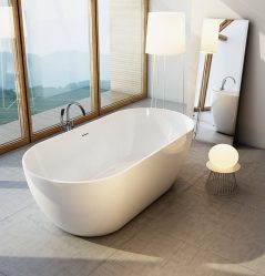 Акриловая или чугунная ванная: Плюсы и минусы (160+ Фото). Какую лучше выбрать?