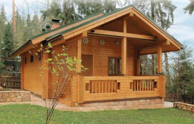 Бани с мансардой для ценителей хорошего отдыха: 230+ (Фото) Проектов (с бруса, с террасой, с верандой)