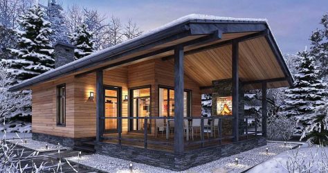 Бани с мансардой для ценителей хорошего отдыха: 230+ (Фото) Проектов (с бруса, с террасой, с верандой)