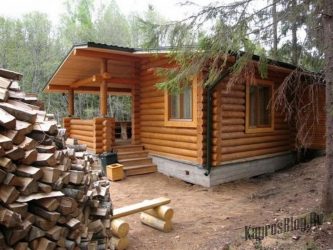 Бани с мансардой для ценителей хорошего отдыха: 230+ (Фото) Проектов (с бруса, с террасой, с верандой)