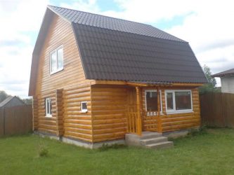 Бани с мансардой для ценителей хорошего отдыха: 230+ (Фото) Проектов (с бруса, с террасой, с верандой)