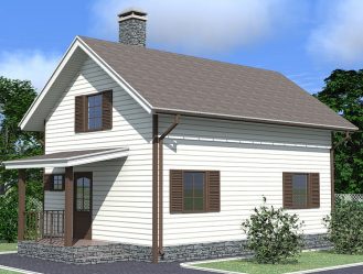 Бани с мансардой для ценителей хорошего отдыха: 230+ (Фото) Проектов (с бруса, с террасой, с верандой)