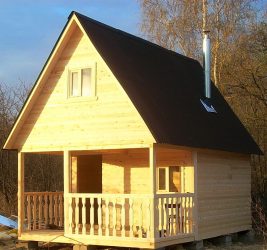 Бани с мансардой для ценителей хорошего отдыха: 230+ (Фото) Проектов (с бруса, с террасой, с верандой)