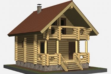 Бани с мансардой для ценителей хорошего отдыха: 230+ (Фото) Проектов (с бруса, с террасой, с верандой)