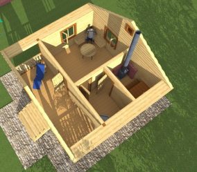 Бани с мансардой для ценителей хорошего отдыха: 230+ (Фото) Проектов (с бруса, с террасой, с верандой)